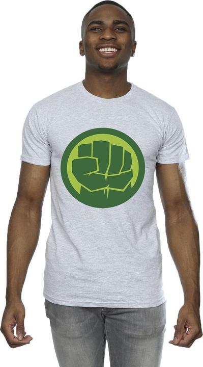 Actual product image Mens Hulk Chest Logo T-Shirt (L)