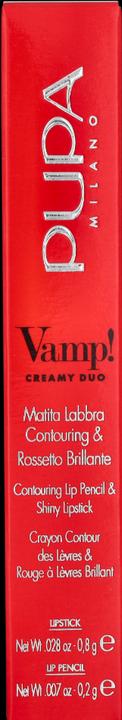 Immagine prodotto Pupa Milano Pupa Vamp! Duo Cremoso Arancione Rosso 11 (011 Arancione Rosso)