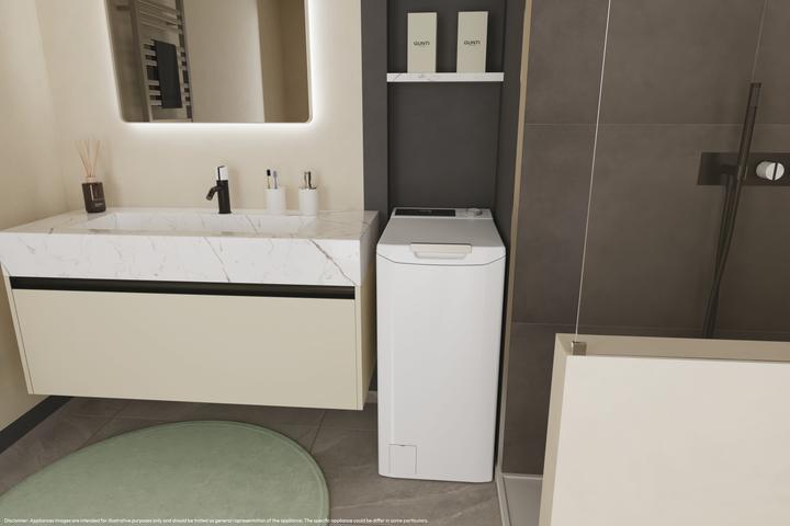 Actual product image Candy TCA474TM5-S (7 kg, Upwards)