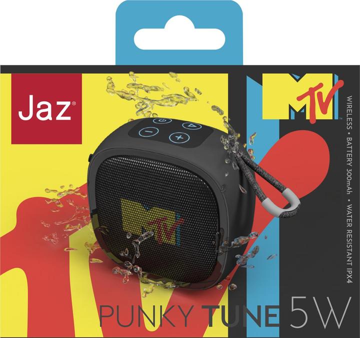 Produktbild JAZ PUNKY TUNE - kabelloser 5 W-Lautsprecher in Kooperation mit MTV (4 h)