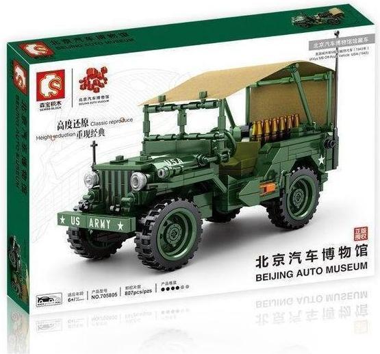 Actual product image Sembo Jackie Chan DC race car