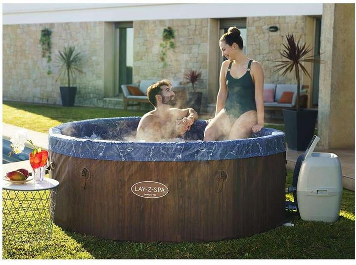 Actual product image Bestway Whirlpool LAY-Z-SPA ThermaCore Toronto AirJet Plus Ø 190 (7 pers.)