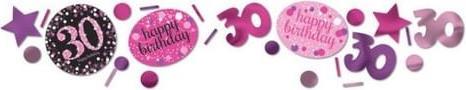 Produktbild Amscan Konfetti Rosen 30 Jahre "Happy Birthday".