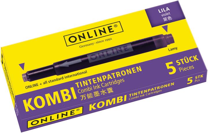 Image du produit Online Cartouches d'encre Combi (Encrier, Lila)