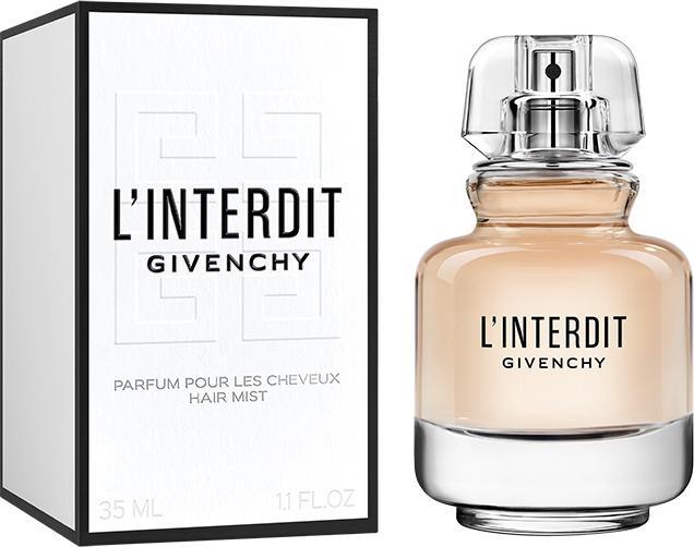 Actual product image Givenchy L'Interdit Hair Mist 35 ml (Hair mist, 35 ml)