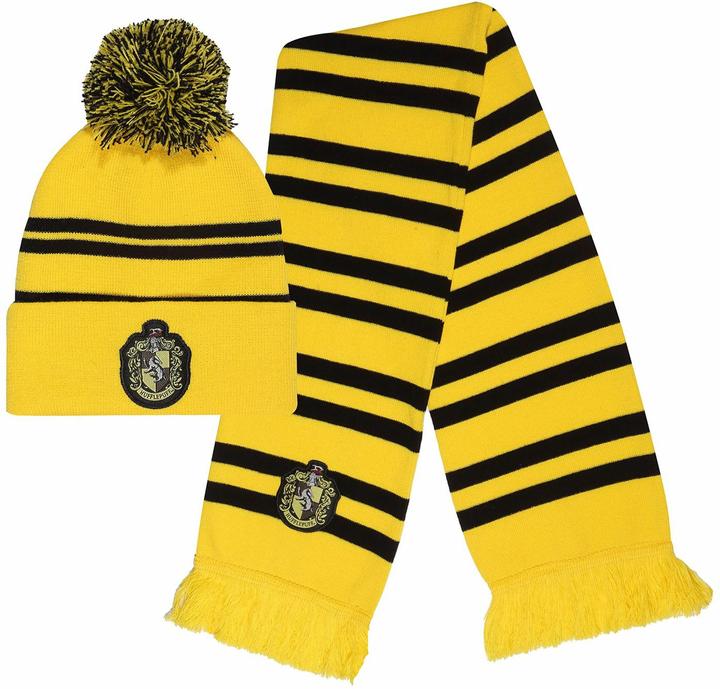 Actual product image NoName HARRY POTTER - Hufflepuff - Bonnet - Echarpe - Ensemble