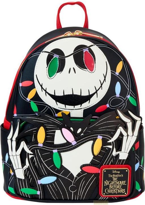 Produktbild Loungefly Nightmare before Christmas by Mini-Rucksack Jack Light Up