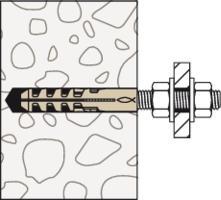 Actual product image Fischer letbetonskrue 8x90 - T/direkte montage u/forborring, undersaenket hoved, 50stk (20 pcs.)