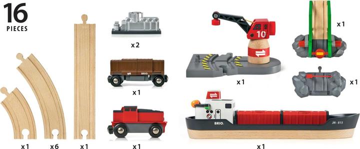 Produktbild Brio Container Hafen Set