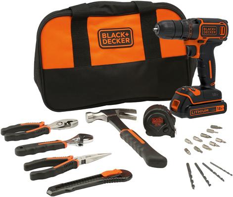 Black & Decker & Decker BDCDC18HTSA-QW Trapano chiave (Batteria ricaricabile)