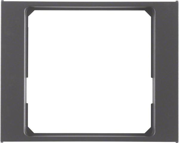 Actual product image Berker Adapter ring for centre plate 50 x 50 mm K.1 anthracite, matt