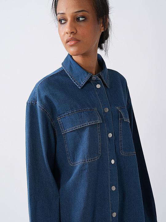 Produktbild Someday Jeansbluse ZADDISON (36)