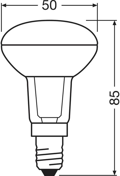 Produktbild Osram Star R50 (E14, 1.50 W, 110 lm, 1 x, F)