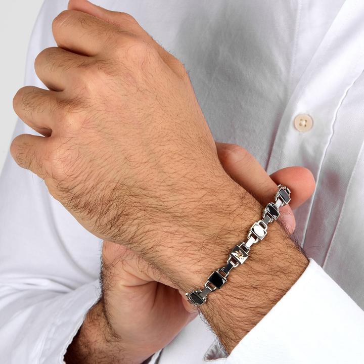 Immagine prodotto Maserati Bracciale in ceramica (22 cm, Acciaio inossidabile, Ceramica)