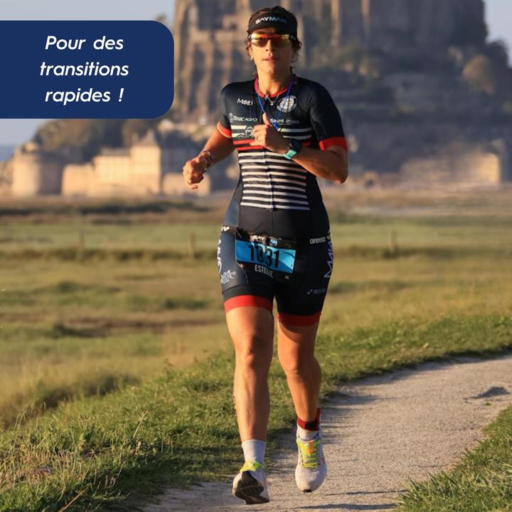 Image du produit Gorilla Lacets élastiques en silicone pour triathlon (123 cm)