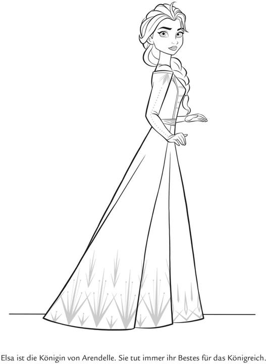 Actual product image Disney The Ice Queen: Magical Colouring Fun