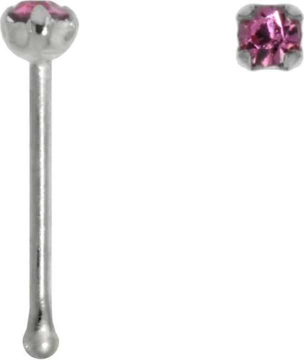Produktbild Bijouteria Nasenpiercing (Silber 925, Kristall)
