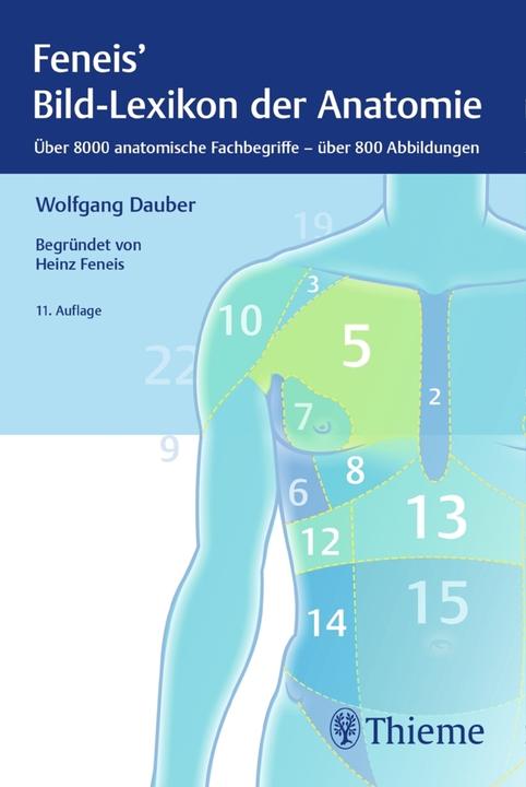 Actual product image Bild-Lexikon der Anatomie (German, Wolfgang Dauber, 2019)