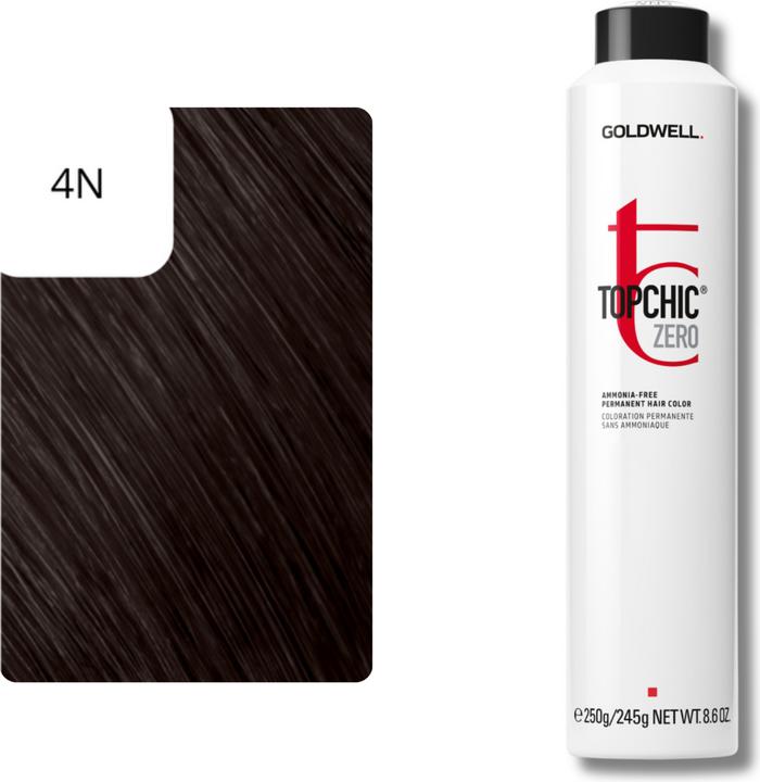 Produktbild Goldwell Topchic Zero - 4N Mittelbraun (4N - mittelbraun)