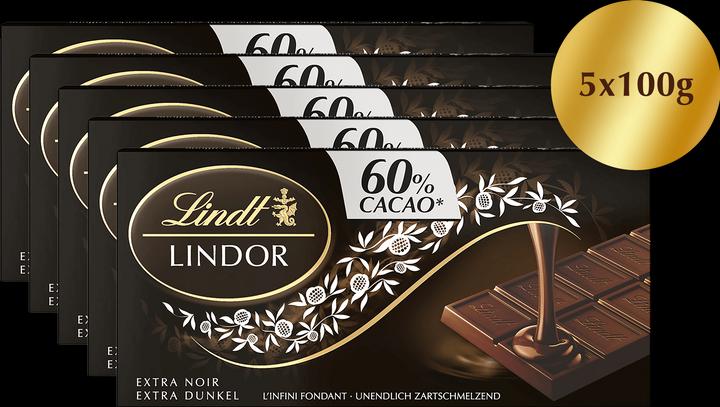 Image du produit Lindt Extra Noir (500 g)