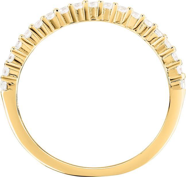 Immagine prodotto La Petite Story Elegante anello placcato oro con zirconi Argento LPS03AWV110 - Circuito: 56 mm (56, 925 Argento)