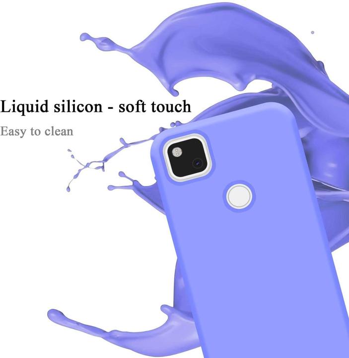 Immagine prodotto Cadorabo Custodia per Google PIXEL 4A 5G TPU Liquid Silicone Case (Google Pixel 4a 5G)