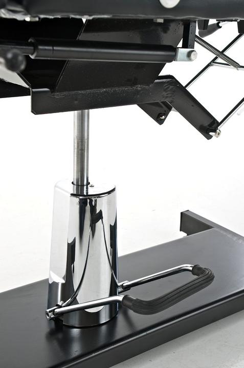 Image du produit Swisshandel24 Fauteuil d'esthétique hydraulique Split, noir