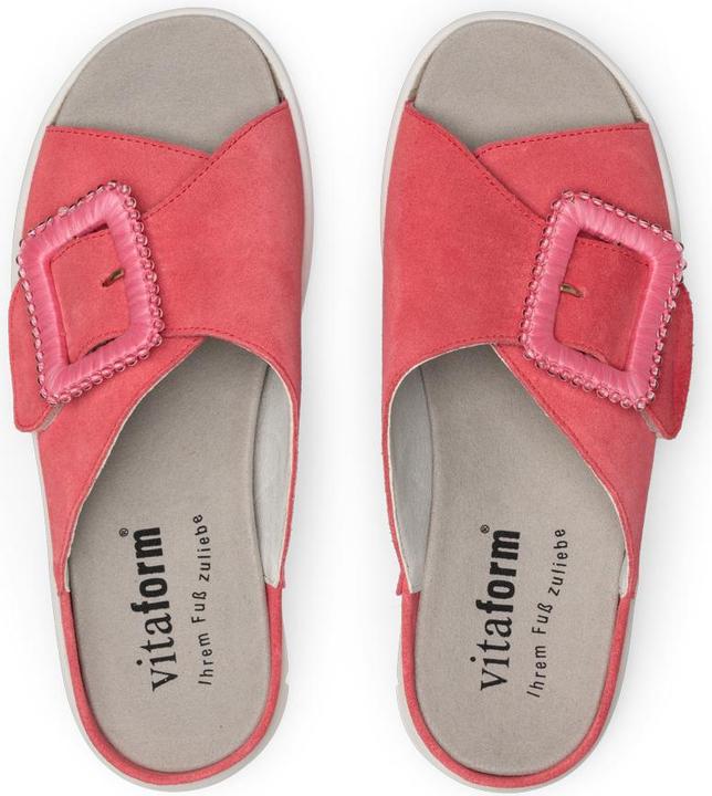 Produktbild Vitaform Pantolette Veloursleder Supersoft (37)