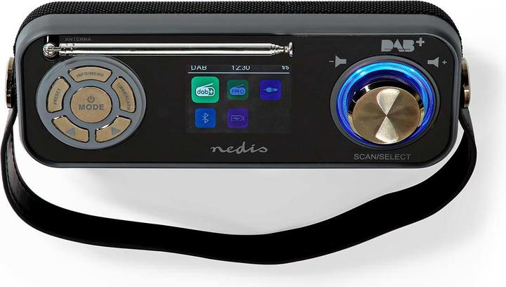 Productafbeelding Nedis DAB+ radio (DAB+, FM, Bluetooth)