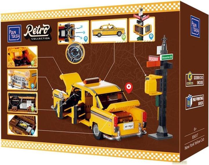 Immagine prodotto Pantasy Serie originale retro - Taxi giallo di New York