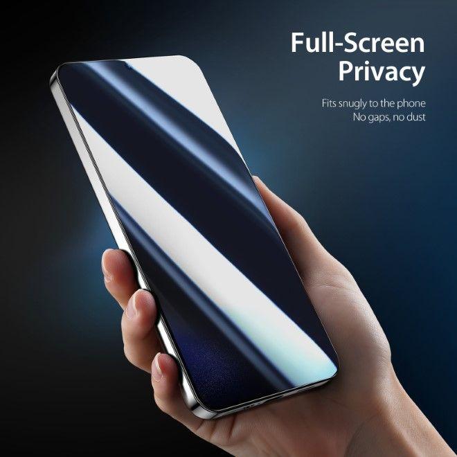 Image du produit Dux Ducis Verre blindé Privacy Samsung S24 Plus - Noir (1 pièce(s), Samsung Galaxy S24+)