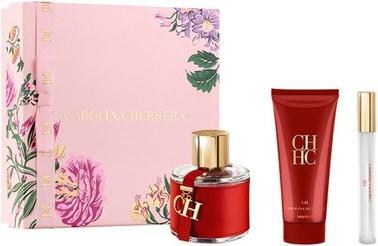 Actual product image Carolina Herrera CH LOT Gift Set Eau de Toilette Spray 3.4 fl oz Body Lotion 3.4 fl oz Eau de Toilet (Eau de toilette, 3.40 ml)