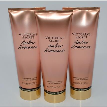 Actual product image Victoria's Secret Amber Romance Fragrance Lotion Body Hand Cream 8oz (Body milk, 80 ml)
