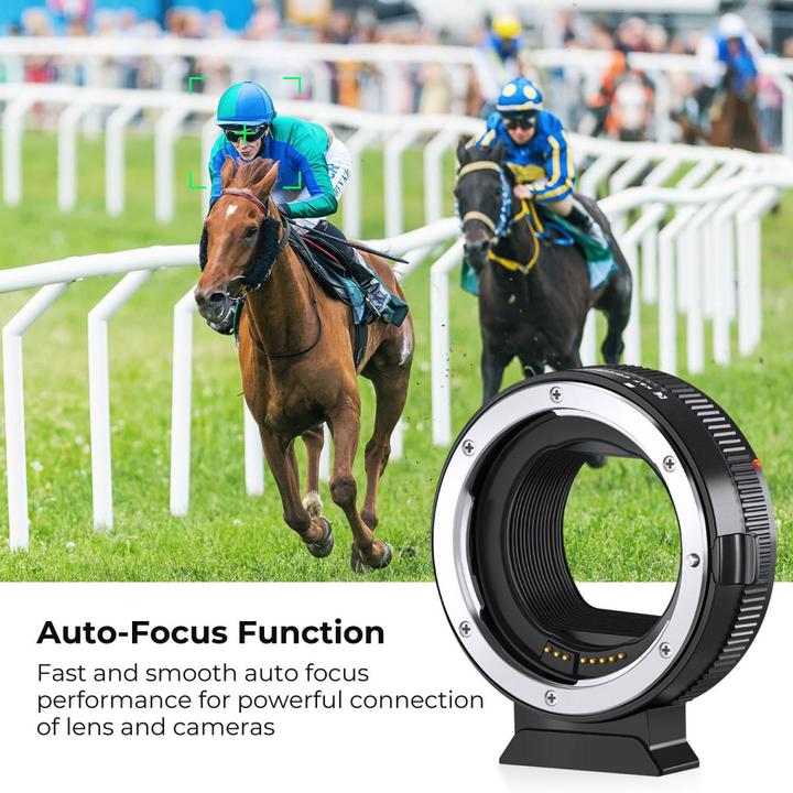 Actual product image K&F Concept Adapter ring for Canon EF/EF-S to EOS R mount