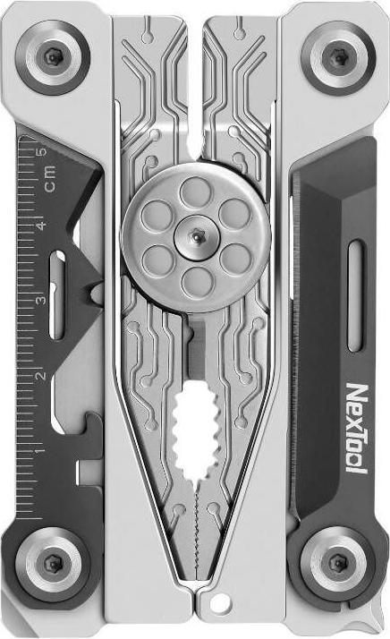 Actual product image NexTool Multitool silver blade edc tool ne20182 (14 Functions)