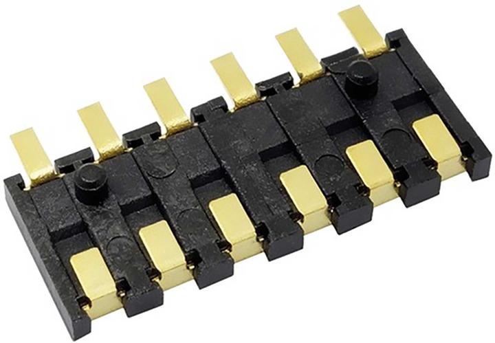 Immagine prodotto Planet-Hobby contatto a molla a 6 poli (piastra di contatto) 15x6mm 3pz.
