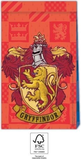 Image du produit Procos 4 sâchets de fête Harry Potter FSC (Pochette cadeau, 4 x)