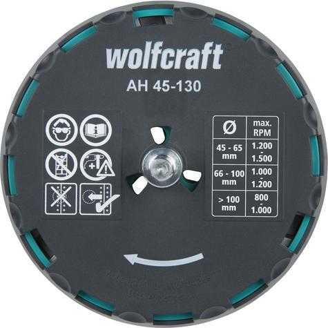 Immagine prodotto wolfcraft Sega a tazza regolabile, Ø 45-90 mm (90 mm)