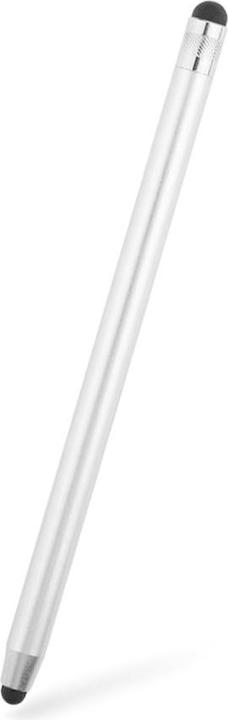 Actual product image Techsuit - Stylus Pen (JC01) - Aluminum Alloy, Android, iOS, Microsoft - Silver White