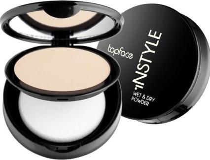 Konjac Sponge TOPFACE Instyle Wet&Dry Powder puder do stosowania na mokro i sucho 001 10g (001)