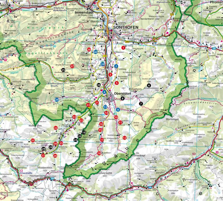 Immagine prodotto Leichte Wanderungen Oberstdorf - Kleinwalsertal (Tedesco, Gerald Svevo, 2022)