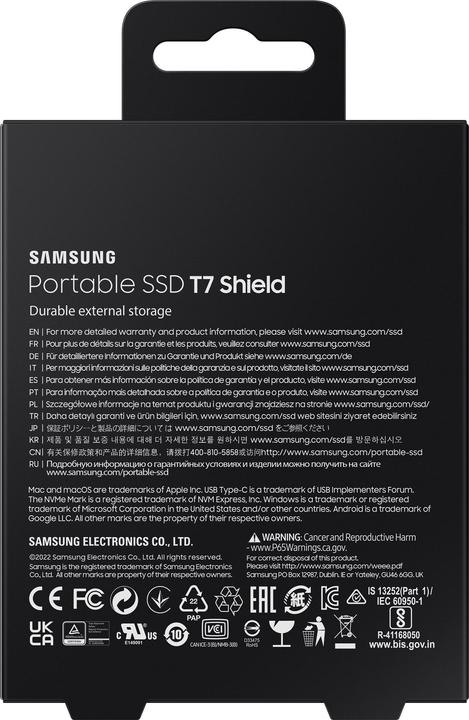 Produktbild Samsung T7 Shield (4000 GB)