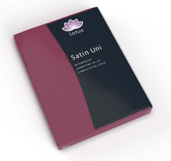 Produktbild Lotus Bettwaren Lotus Satin Spannbetttuch (160 x 200 cm)