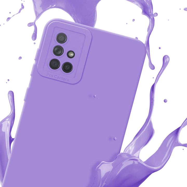 Actual product image Cadorabo Case for Samsung Galaxy A71 4G in TPU Fluid LM162 Style (Samsung Galaxy A71)