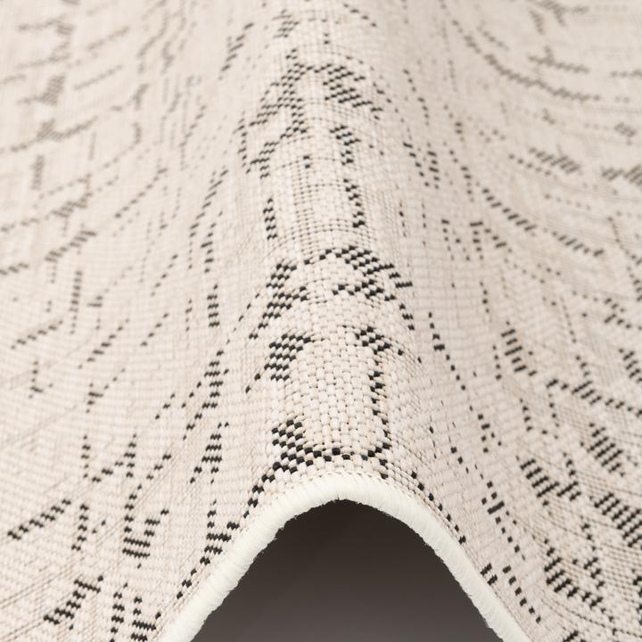 Produktbild Snapstyle In & Outdoor Teppich Flachgewebe Oslo Karo Modern (100 x 100 cm)
