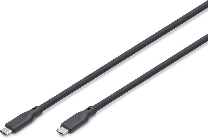 Actual product image Digitus USB silicone cable, USB 10Gbps, 1m, black (1 m, USB 3.2 Gen 2)
