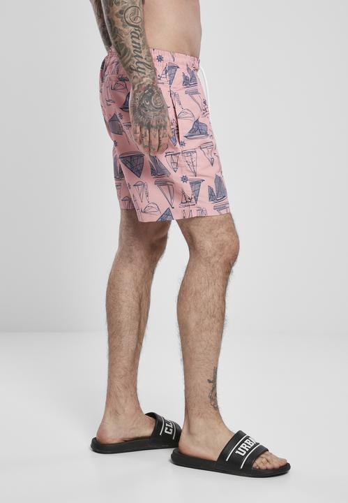 Image du produit Urban Classics Pattern Swim Shorts (5XL)