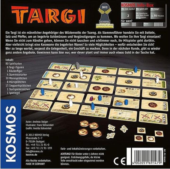 Productafbeelding Kosmos Targi (Duits)
