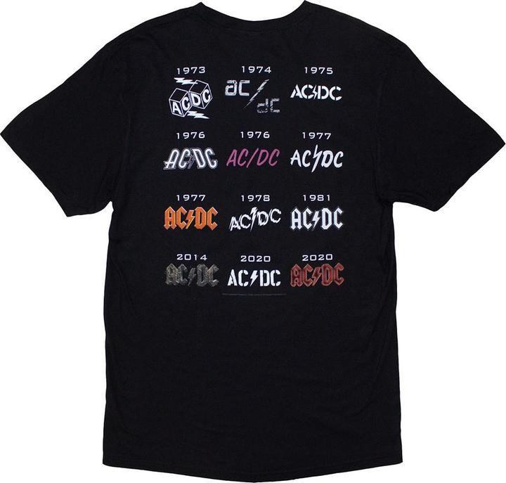 Image du produit AC/DC - T-shirt HISTORY - Adulte (XXL)