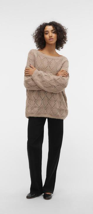 Produktbild Vero Moda VMSTAR LS BOATNECK LONG PULLOVER GA EXC Strickpullover (M)